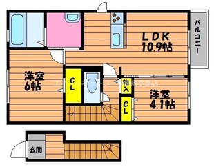 ヴェラビスタの物件間取画像